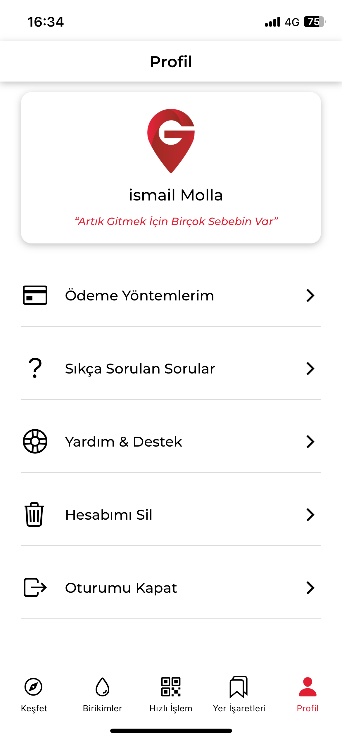 gitmeliyim
